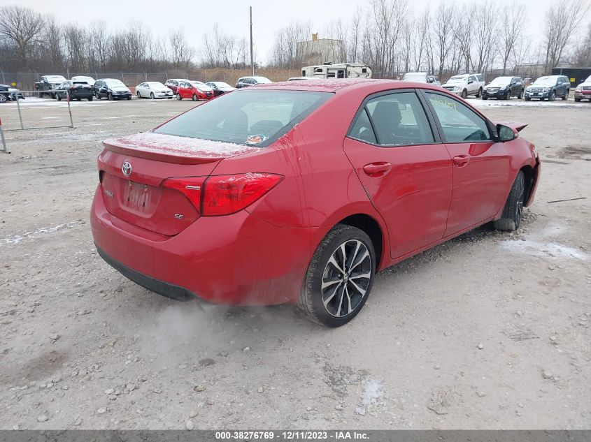 2017 TOYOTA COROLLA L/LE/XLE/SE/XSE - 2T1BURHE4HC868165