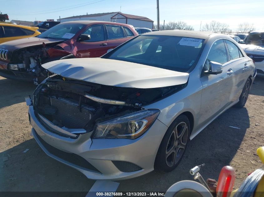 2014 MERCEDES-BENZ CLA-CLASS CLA 250 WDDSJ4EB2EN026817