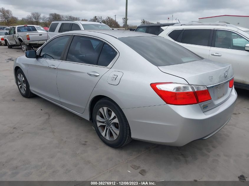 2013 HONDA ACCORD SDN LX 1HGCR2F3XDA195901