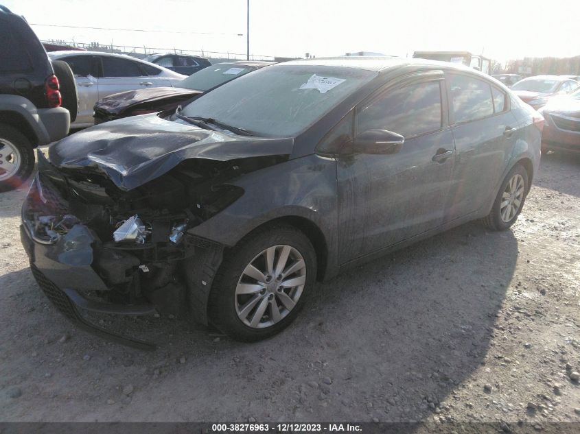 2014 KIA FORTE LX - KNAFX4A67E5162649
