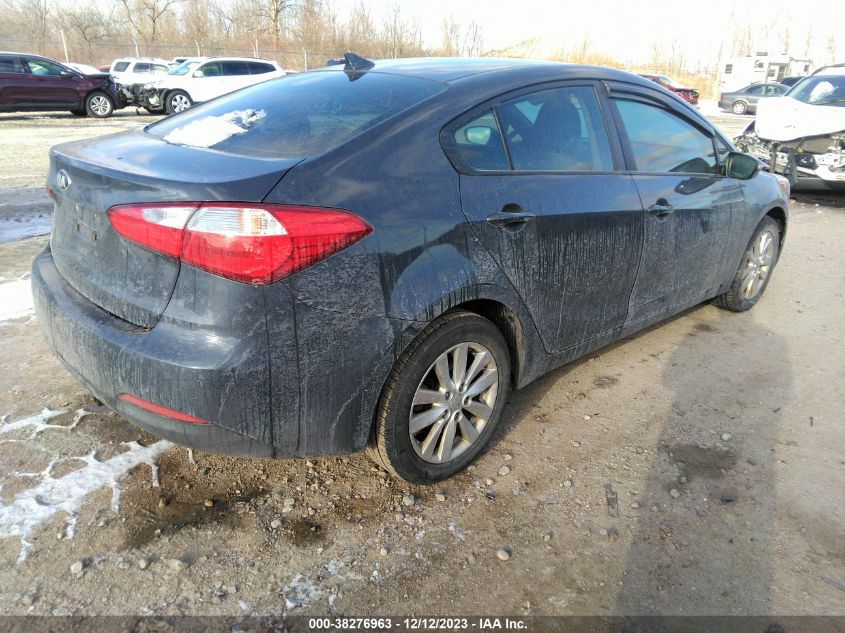 2014 KIA FORTE LX - KNAFX4A67E5162649