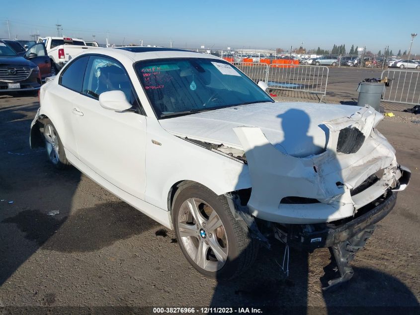 2013 BMW 128I - WBAUP7C51DVP25223