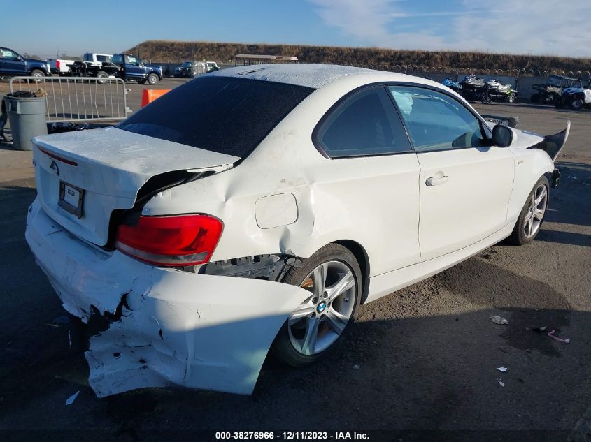 2013 BMW 128I WBAUP7C51DVP25223