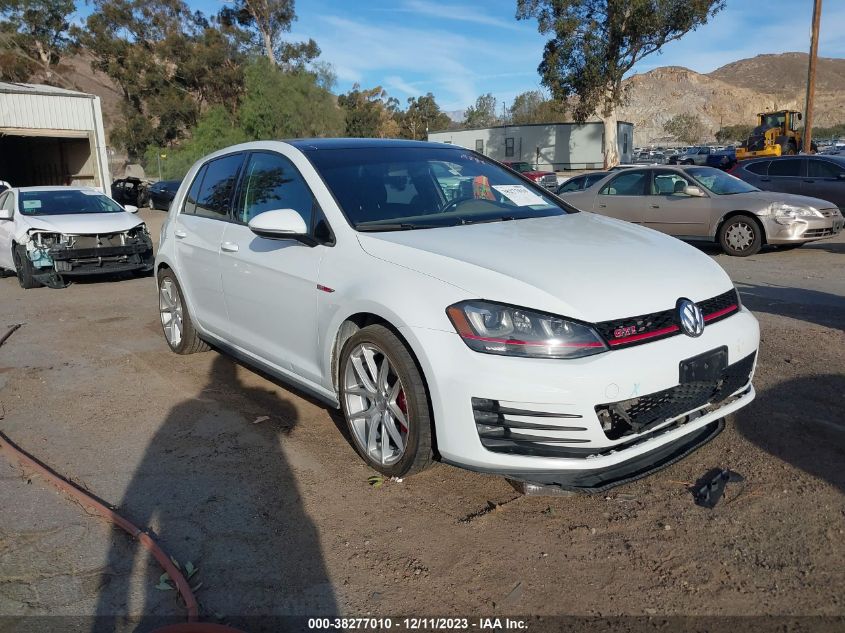 VOLKSWAGEN GOLF GTI SE 4-DOOR 2017
