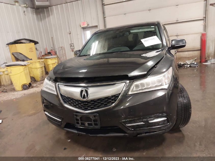 2015 ACURA MDX TECHNOLOGY - 5FRYD4H42FB011953