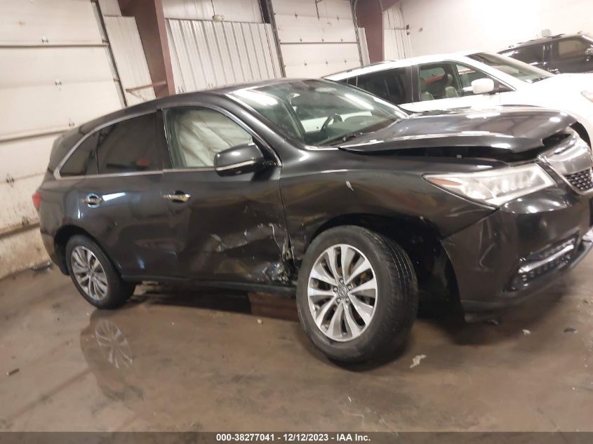 2015 ACURA MDX TECHNOLOGY - 5FRYD4H42FB011953