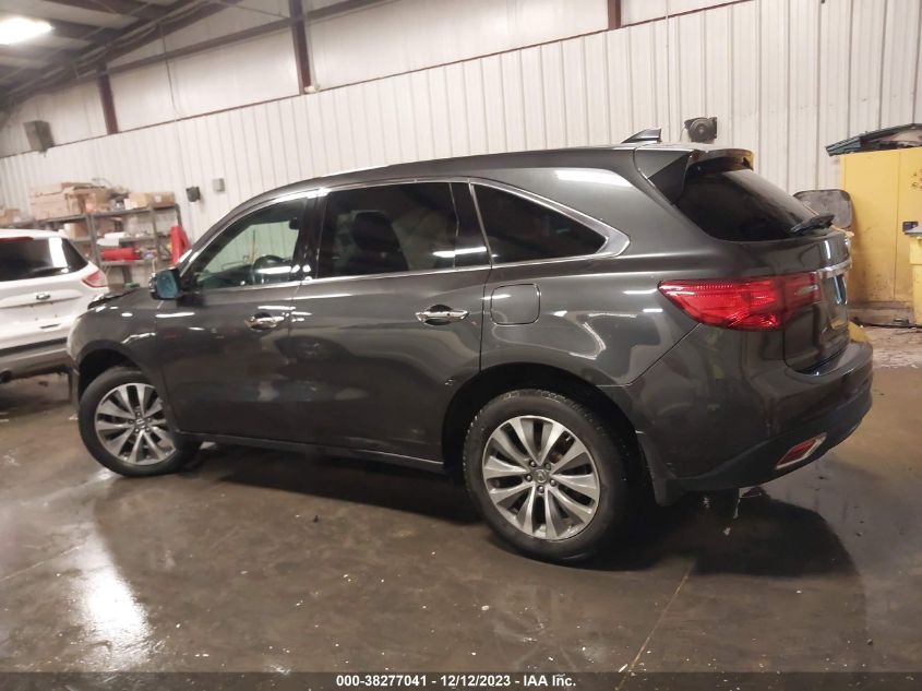 2015 ACURA MDX TECHNOLOGY - 5FRYD4H42FB011953