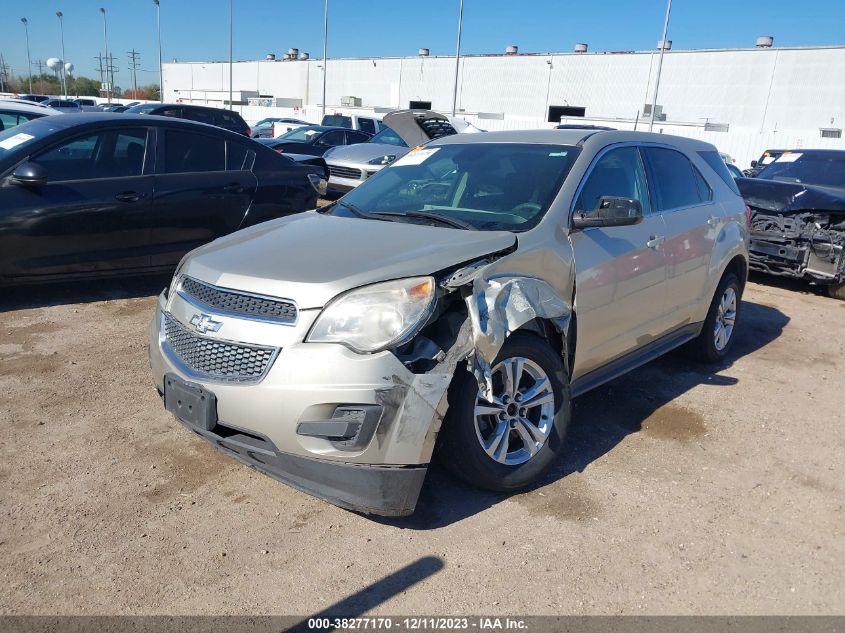 2013 CHEVROLET EQUINOX LS - 2GNALBEK6D6318484