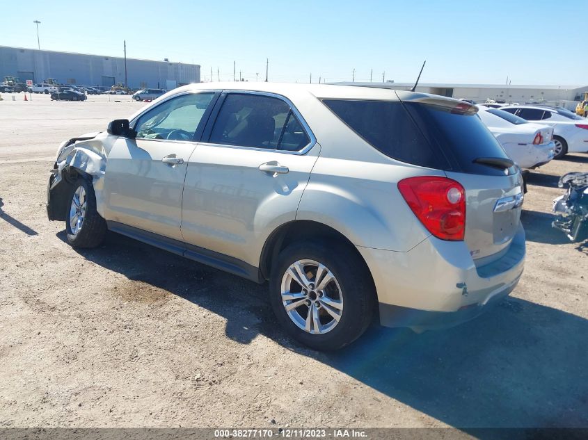 2013 CHEVROLET EQUINOX LS - 2GNALBEK6D6318484