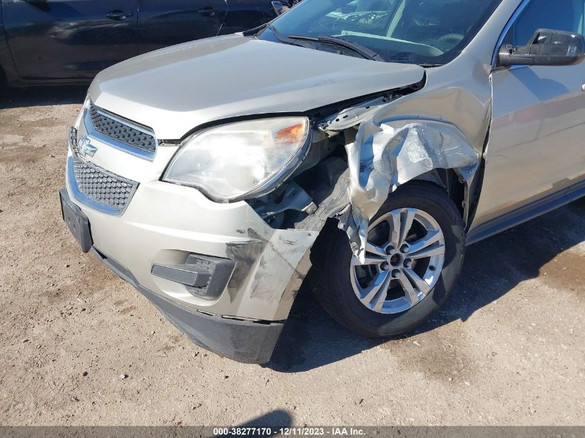 2013 CHEVROLET EQUINOX LS - 2GNALBEK6D6318484