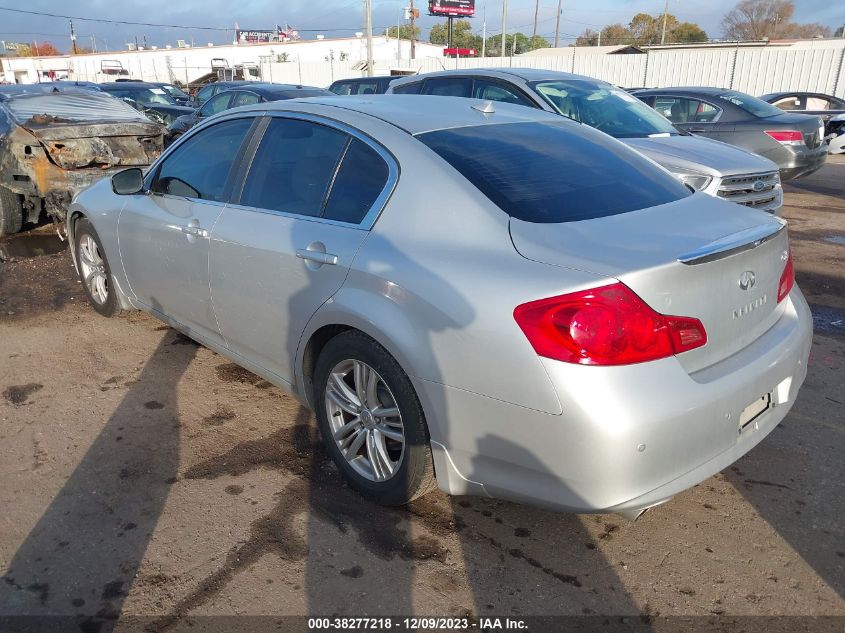 2013 INFINITI G37 JOURNEY JN1CV6AP1DM306848