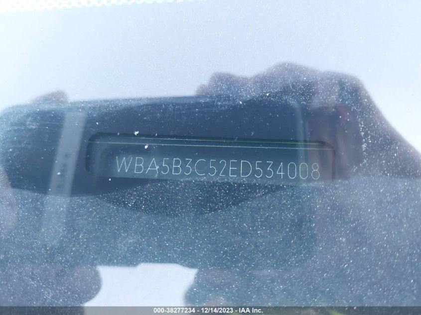 2014 BMW 5 SERIES 535I XDRIVE WBA5B3C52ED534008