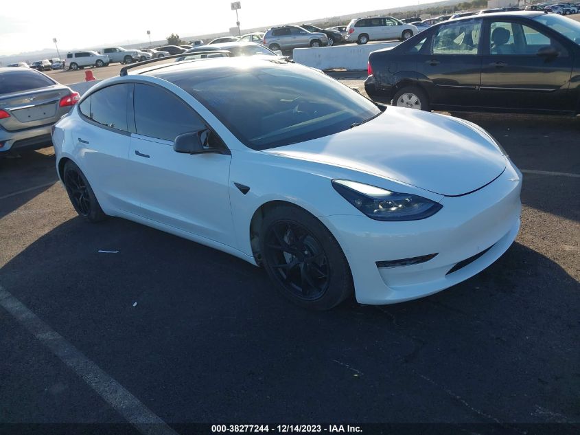 5YJ3E1EA2MF873634 TESLA MODEL 3 STANDARD RANGE PLUS 2021
