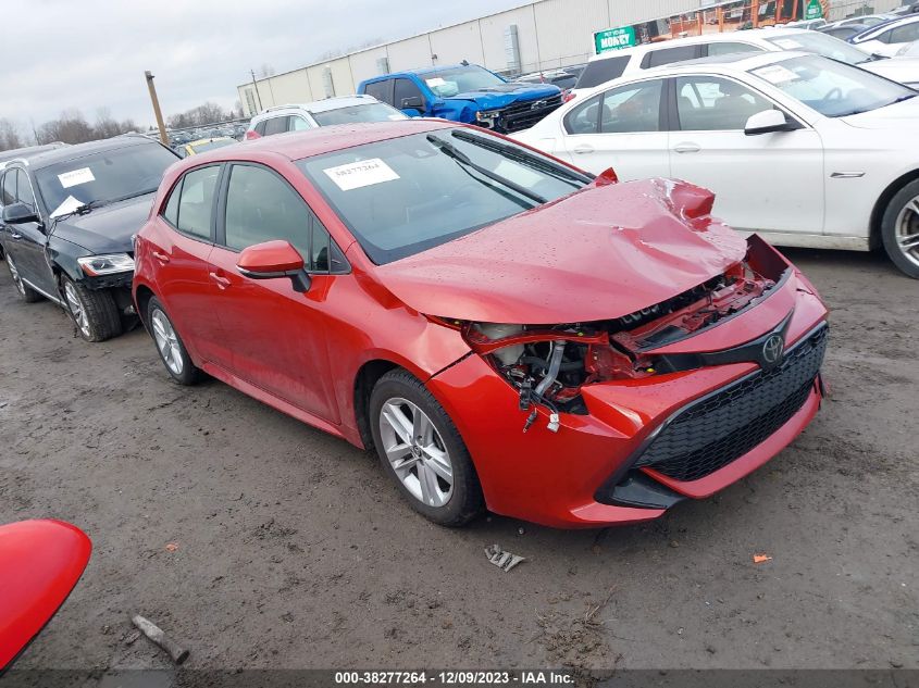 2019 TOYOTA COROLLA SE/XSE - JTNK4RBEXK3062335