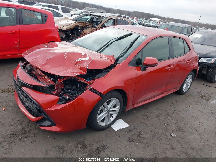 2019 TOYOTA COROLLA SE/XSE - JTNK4RBEXK3062335