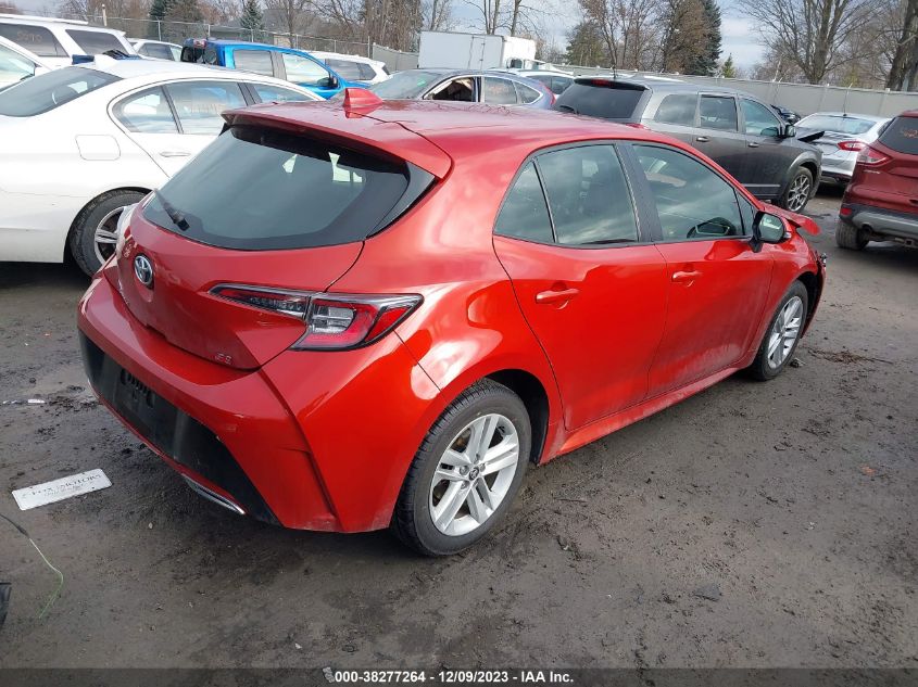 2019 TOYOTA COROLLA SE/XSE - JTNK4RBEXK3062335
