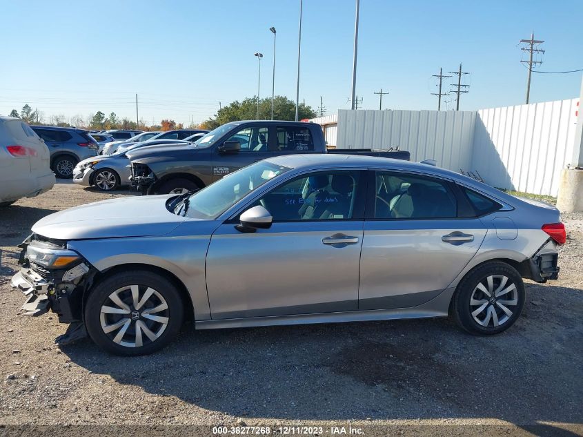 2022 HONDA CIVIC LX - 2HGFE2F26NH558844