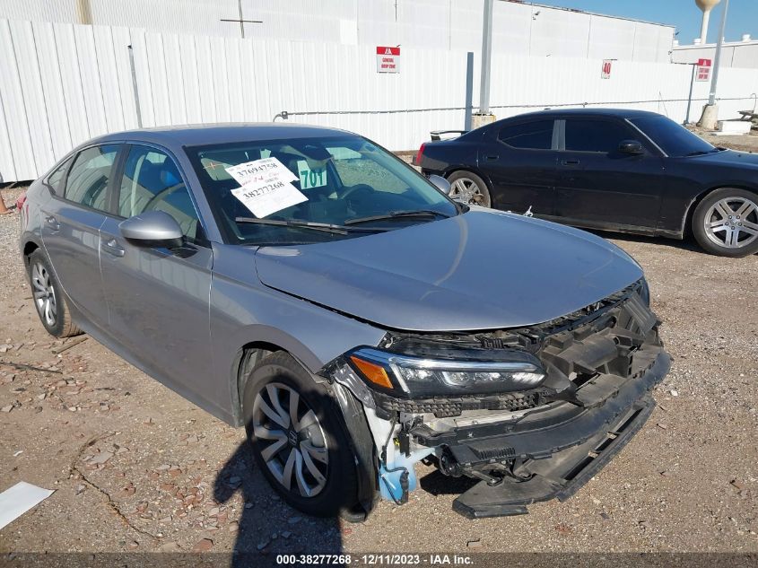 2022 HONDA CIVIC LX - 2HGFE2F26NH558844
