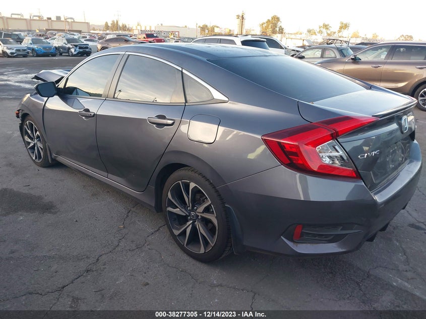VIN 2HGFC2F84LH501274 2020 HONDA CIVIC SPORT