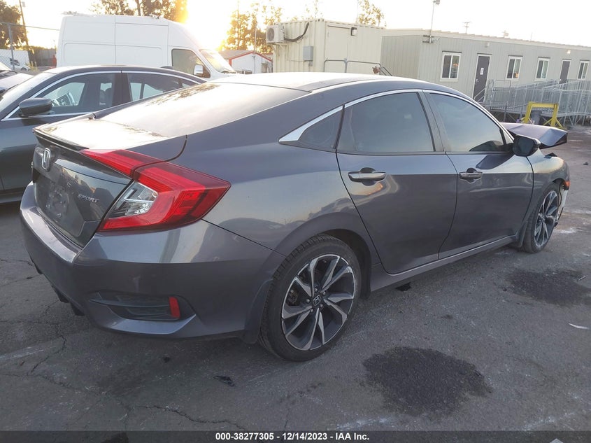 VIN 2HGFC2F84LH501274 2020 HONDA CIVIC SPORT