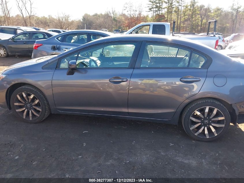 2015 HONDA CIVIC EX-L - 19XFB2F90FE239117