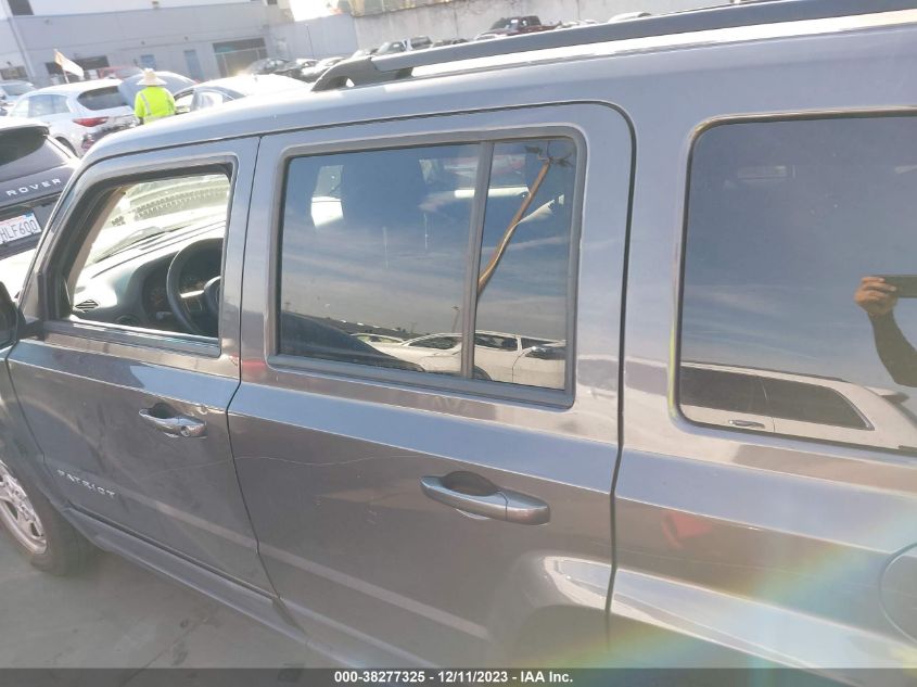 2016 JEEP PATRIOT SPORT - 1C4NJPBA5GD719569