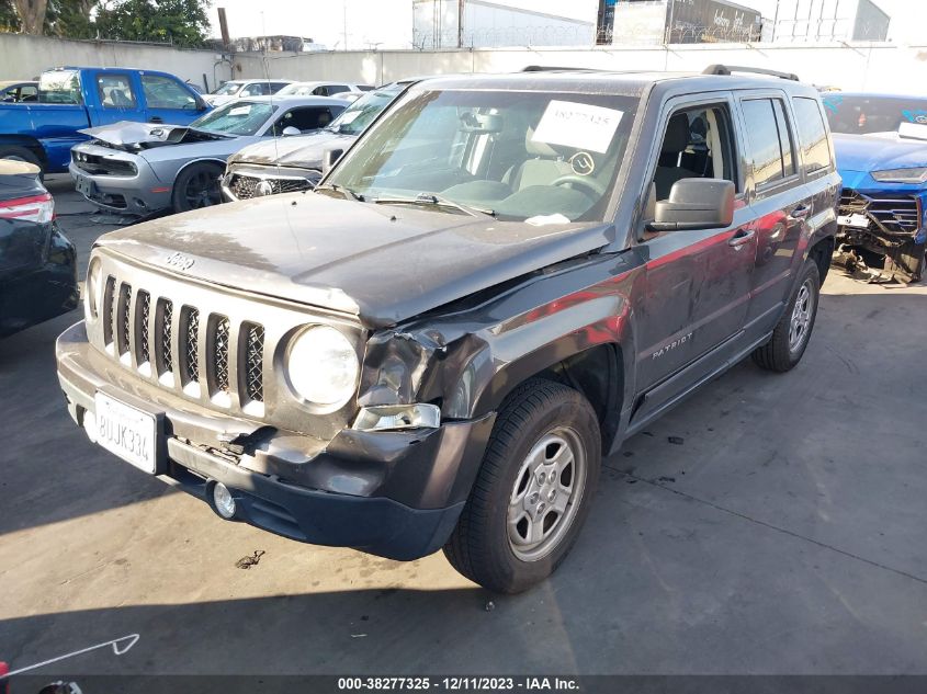 2016 JEEP PATRIOT SPORT - 1C4NJPBA5GD719569
