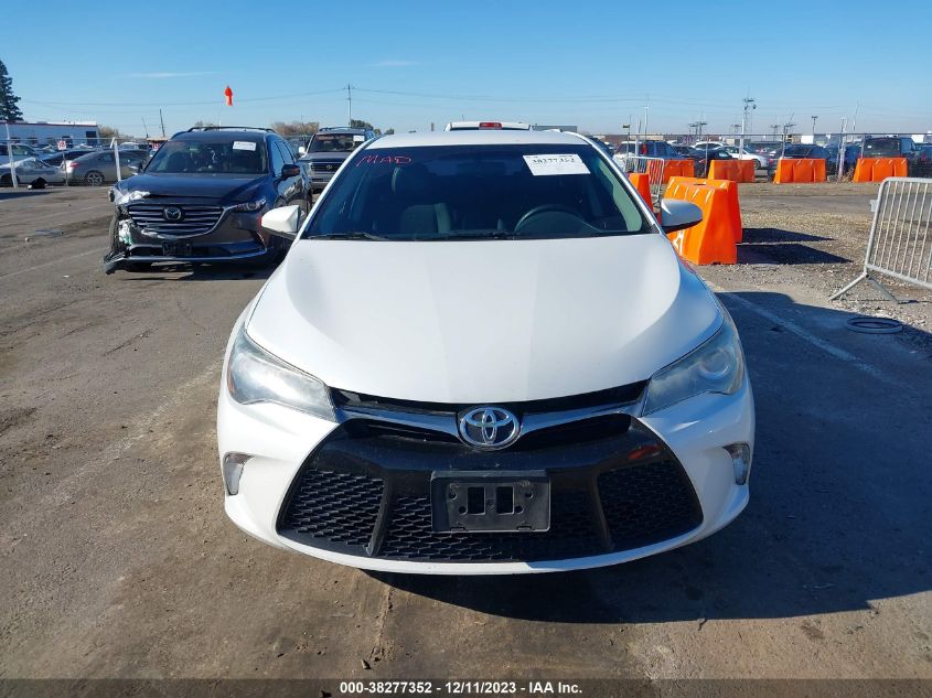 2016 TOYOTA CAMRY SE - 4T1BF1FK8GU212939