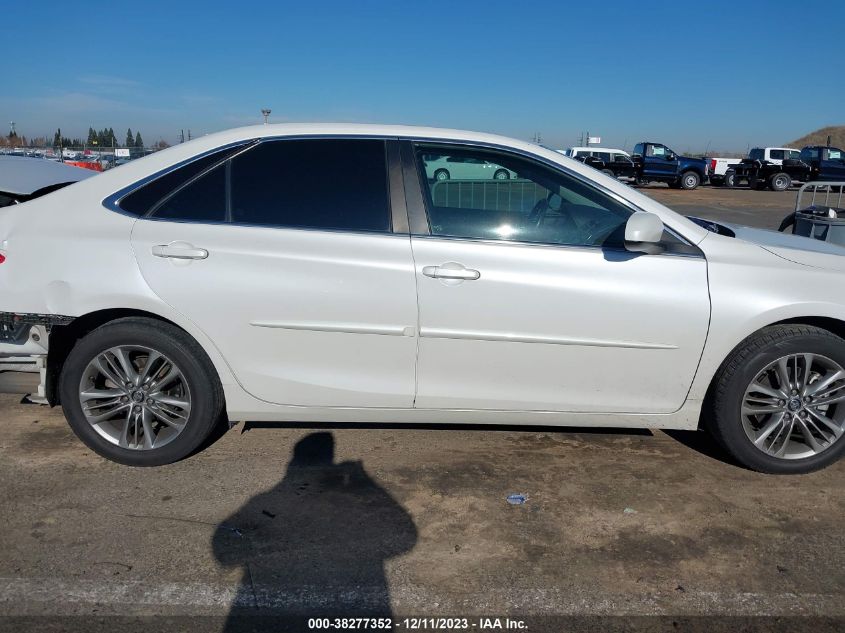 2016 TOYOTA CAMRY SE - 4T1BF1FK8GU212939