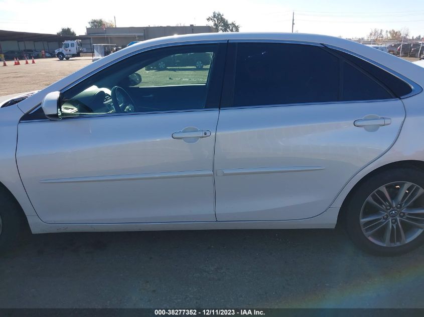 2016 TOYOTA CAMRY SE - 4T1BF1FK8GU212939