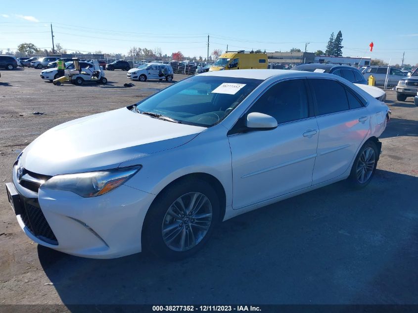 2016 TOYOTA CAMRY SE - 4T1BF1FK8GU212939