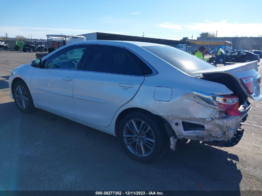 2016 TOYOTA CAMRY SE - 4T1BF1FK8GU212939