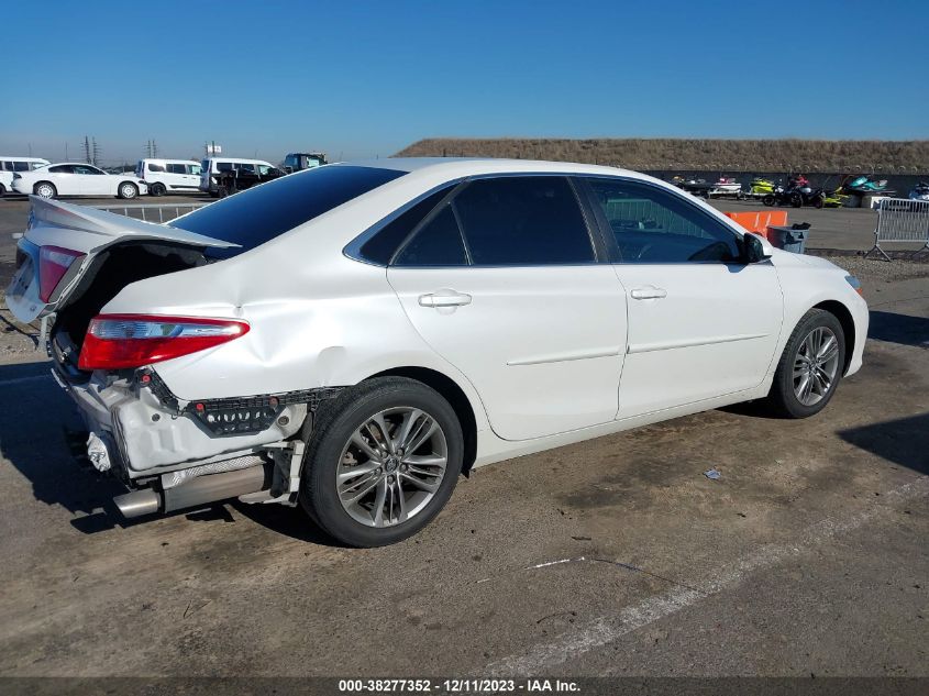 2016 TOYOTA CAMRY SE - 4T1BF1FK8GU212939