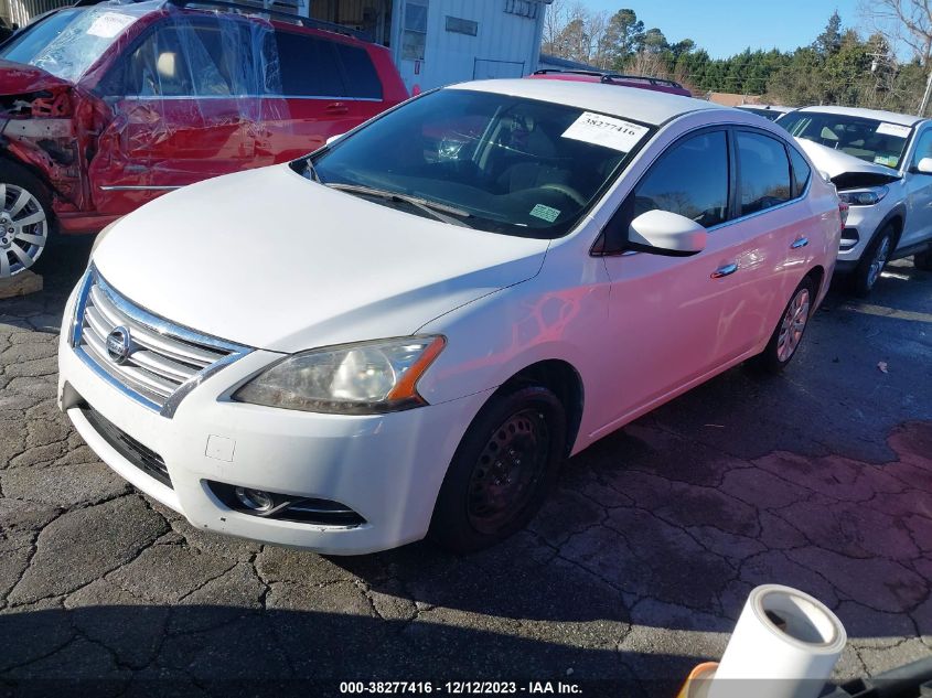 2014 NISSAN SENTRA SV - 3N1AB7AP5EL620326