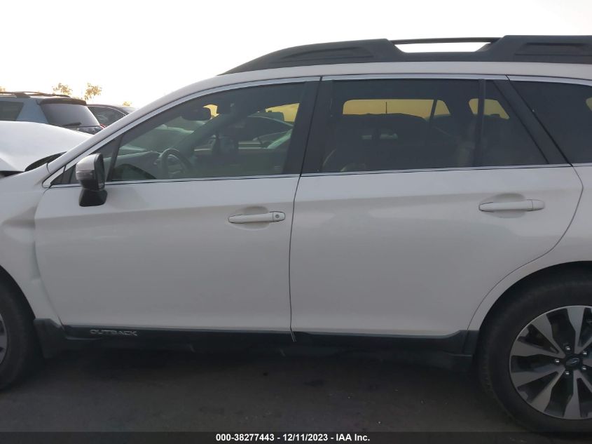 2015 SUBARU OUTBACK 2.5I LIMITED - 4S4BSALC5F3231591