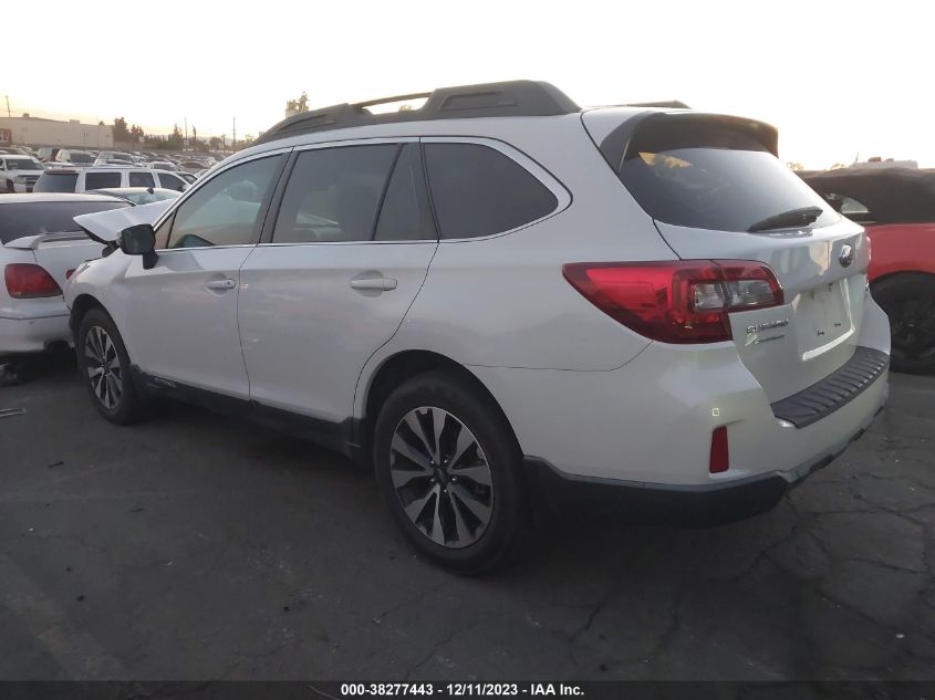 2015 SUBARU OUTBACK 2.5I LIMITED - 4S4BSALC5F3231591
