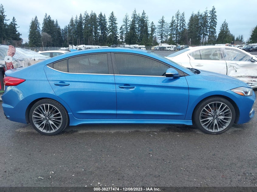 VIN KMHD04LB6HU362307 2017 HYUNDAI ELANTRA SPORT