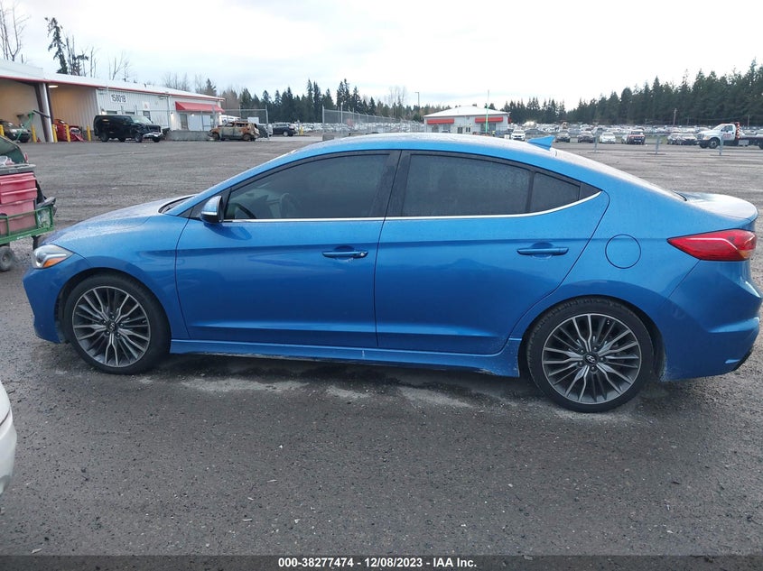 VIN KMHD04LB6HU362307 2017 HYUNDAI ELANTRA SPORT