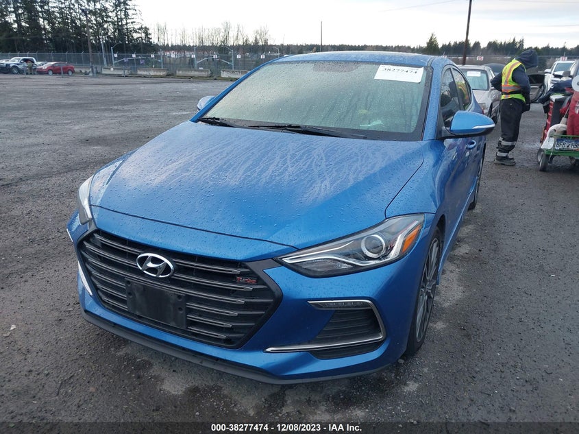 VIN KMHD04LB6HU362307 2017 HYUNDAI ELANTRA SPORT