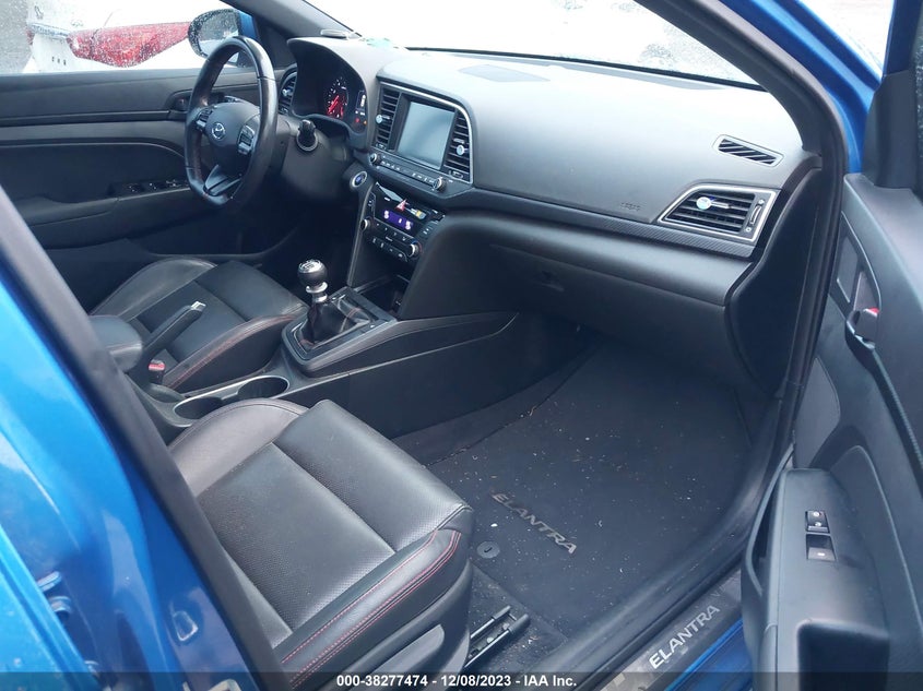 VIN KMHD04LB6HU362307 2017 HYUNDAI ELANTRA SPORT