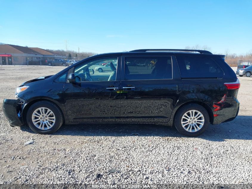 2015 TOYOTA SIENNA XLE - 5TDYK3DC8FS668413