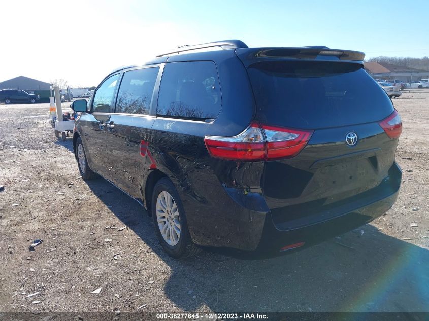 2015 TOYOTA SIENNA XLE - 5TDYK3DC8FS668413