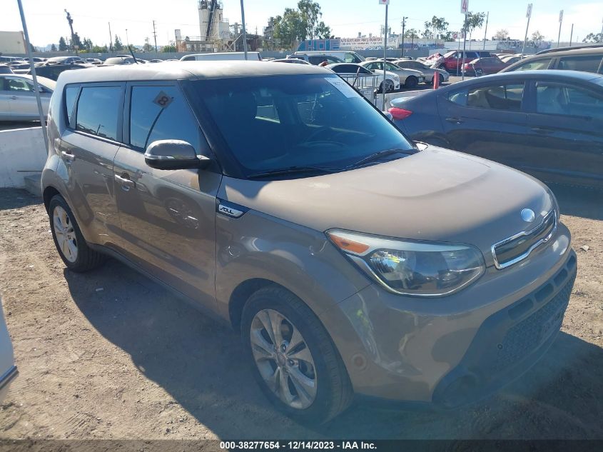 2014 KIA SOUL + KNDJP3A51E7006495