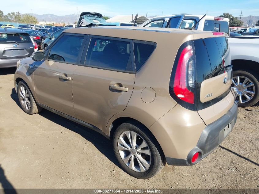 2014 KIA SOUL + KNDJP3A51E7006495