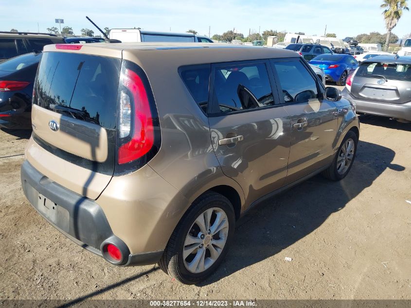 2014 KIA SOUL + KNDJP3A51E7006495