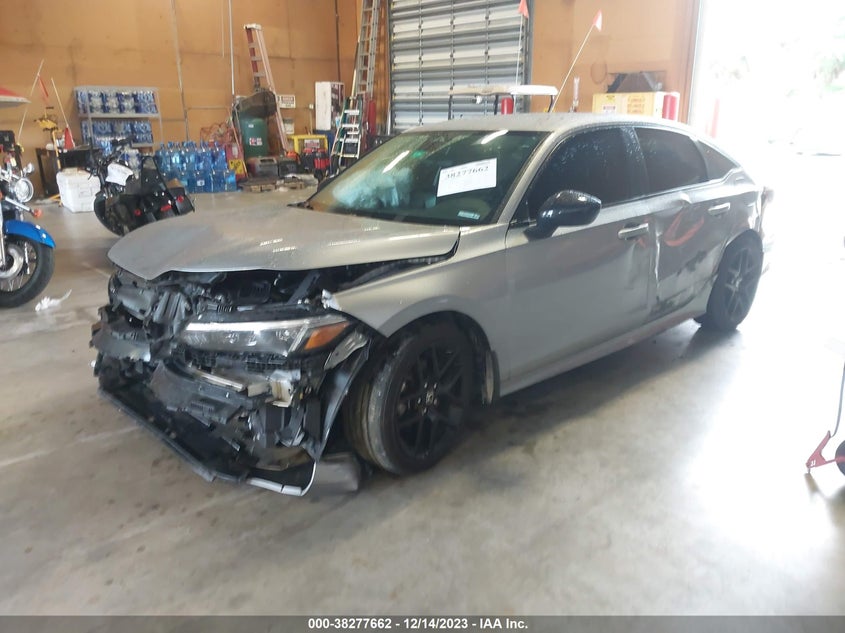 VIN 2HGFE2F59NH603334 2022 HONDA CIVIC SPORT