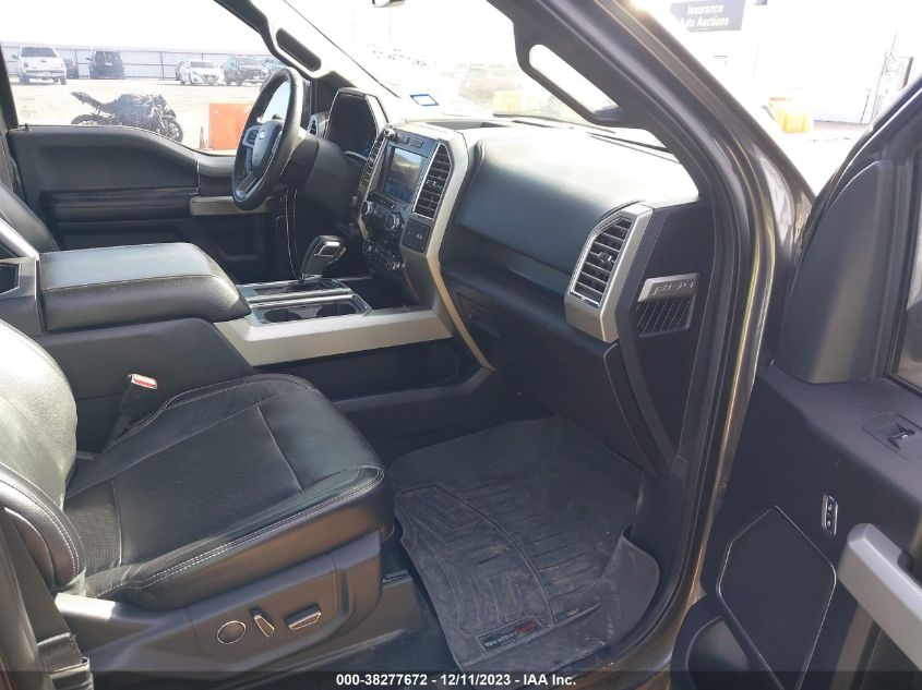 2016 FORD F-150 LARIAT - 1FTEW1EF4GKE93834
