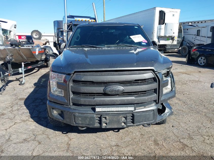 2016 FORD F-150 LARIAT - 1FTEW1EF4GKE93834