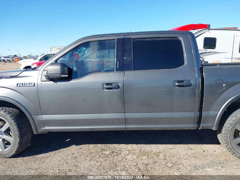 2016 FORD F-150 LARIAT - 1FTEW1EF4GKE93834