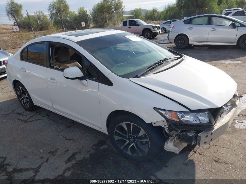 2013 HONDA CIVIC SDN EX - 19XFB2F89DE240125